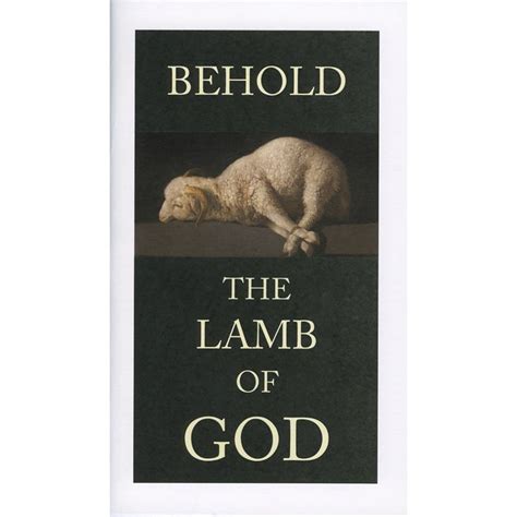 Behold The Lamb Of God Two Volume Set Catholic Prayer Book Catholic Prayers Prayer Book