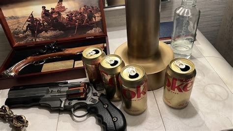 Elon Musk And The Photo Of His Bedside Table Guns And Coca Cola