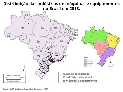 A Distribuição Espacial Da Indústria No Brasil Planos De Aula 7º