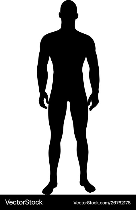 Male Silhouette Standing