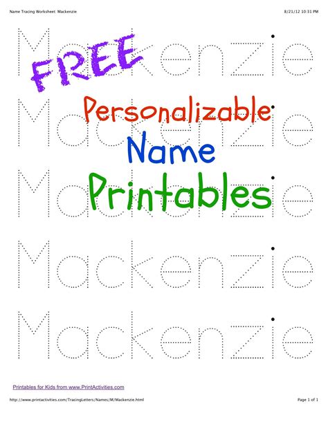 Kindergarten Names Preschool Names Name Writing Practice