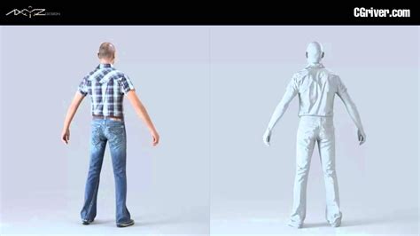 3d Rigged Human Model Free Download