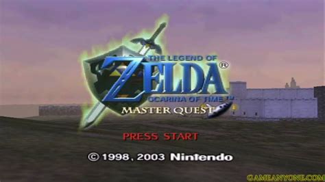 Legend Of Zelda Ocarina Of Time Master Quest D Youtube