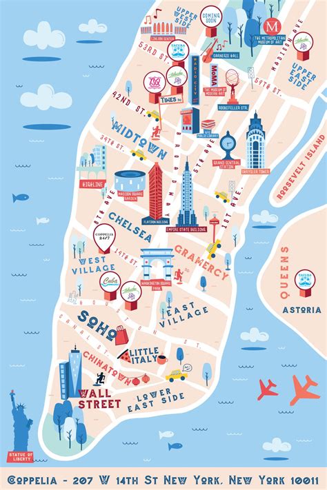 Map Of New York Infographic Map Infographics Notebook Cover Design