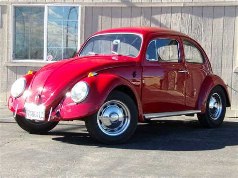 1962 Vw Beetle Classic Red