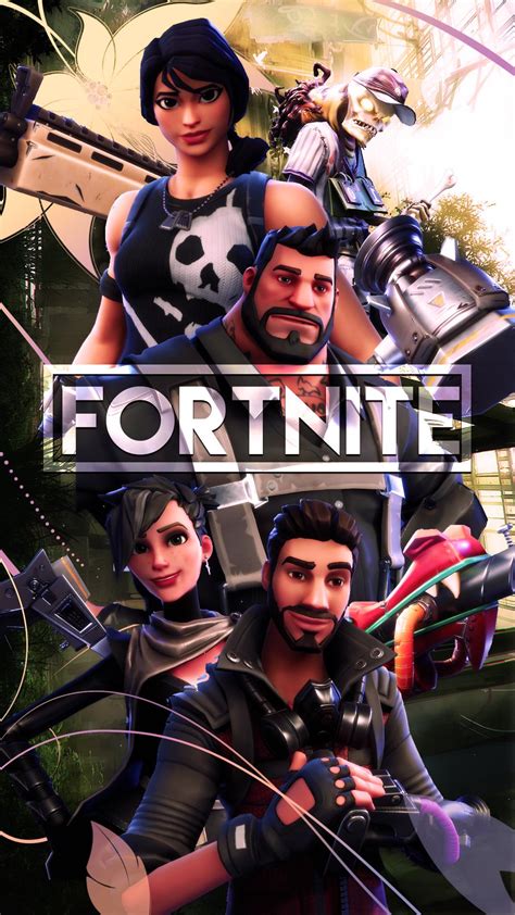 Epic games and people can fly publishing: Fortnite squad - Download 4k wallpapers for iPhone and Android