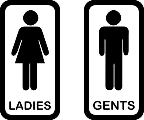 70 Ladies And Gentlemen Bathroom Signs Check More At