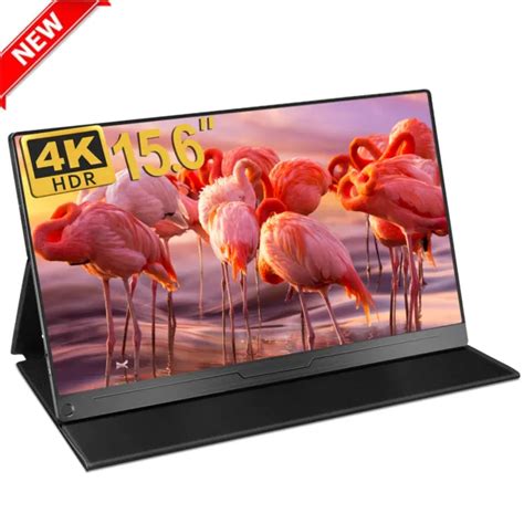 156and 4k Uhd Hdr Portable Monitor Ips 3840x2160 For Hd Usb Type C