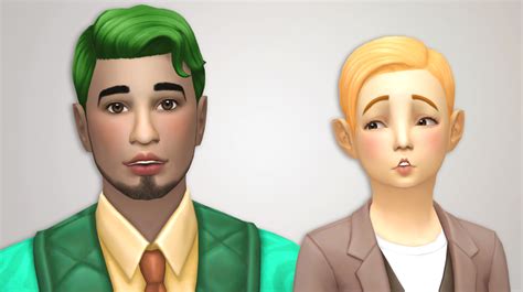 My Sims 4 Blog Vintage Glamour Hair Recolors By Noodlescc