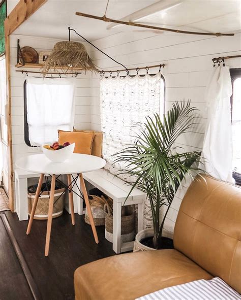 See How A Couple Transformed Their Outdated Rv Into A Boho Surf Shack