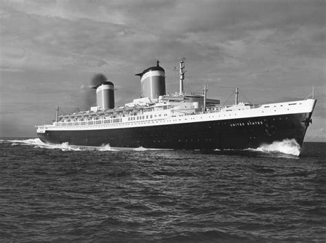 Ss United States Maiden Voyage Dockside Classic Ss United States