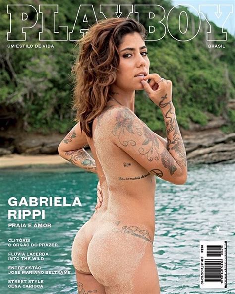 Gabriela Rippi Nua Playboy Janeiro 2017 RevistaseQuadrinhos