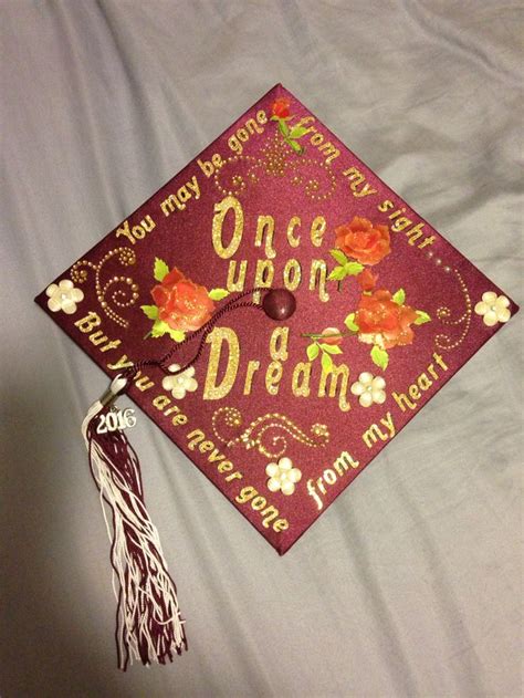 Here Is My Graduation Cap Inspired By My Favorite Disney Princess And