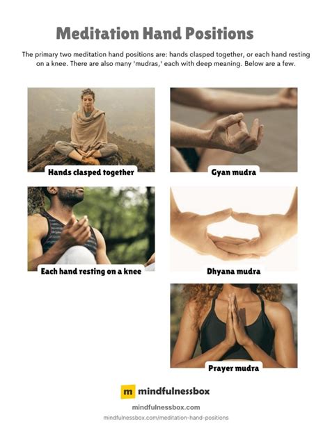 Meditation Hand Positions A Short Beginners Guide