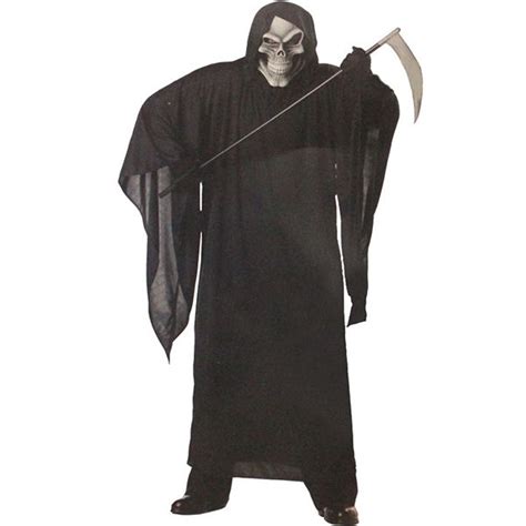 Sale 29 2399 Grim Reaper Robe Lifelike Halloween Costumes