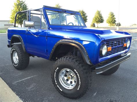 1970 Ford Bronco Maxlider Brothers Customs