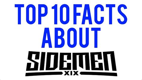 Top Things You Didn T Know About The Sidemen YouTube