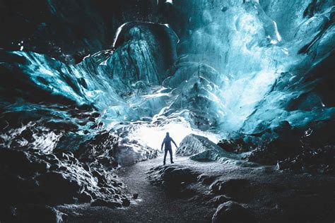 Blue Ice Cave And Ice Climbing At Skaftafells Glacier