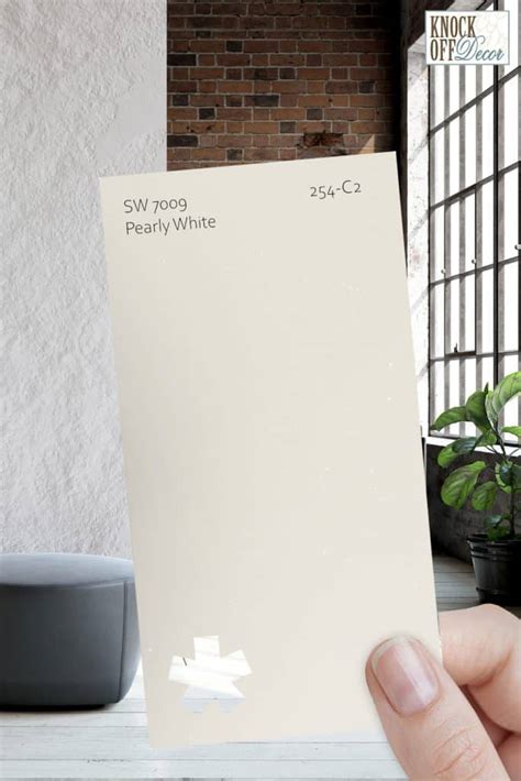 sherwin williams pearly white review  peachy pastel  warm