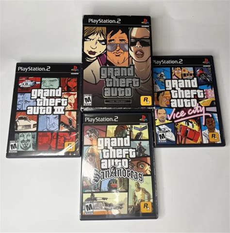 Grand Theft Auto The Trilogy Sony Playstation 2 2006 Disc Only 15