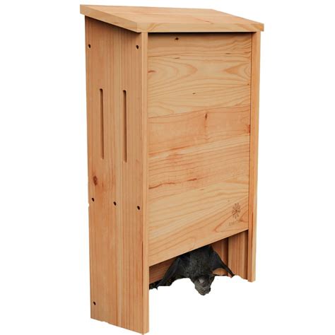 Bat Houses For Outdoors With Improved Airflow To Both Chambers Bat