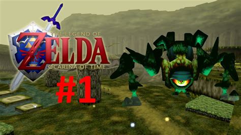Legend Of Zelda Ocarina Of Time Part 1 Inside The Great Deku Tree