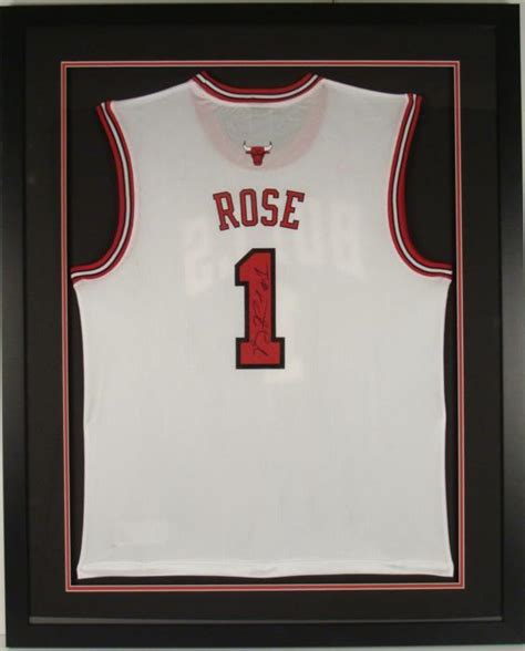 Check out our derrick rose jersey selection for the very best in unique or custom, handmade pieces from our men's clothing shops. Derrick Rose Signed Chicago Bulls Jersey Deluxe Frame