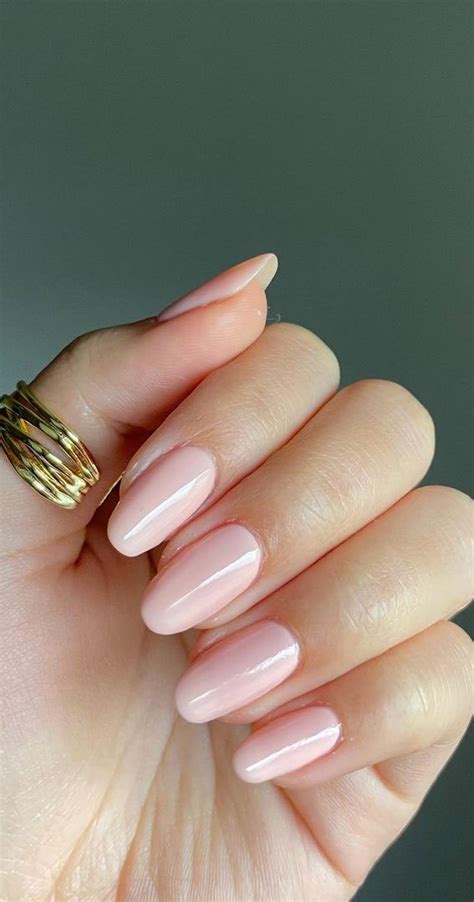 27 barely there nail designs for any skin tone simple and pretty nude pink nails