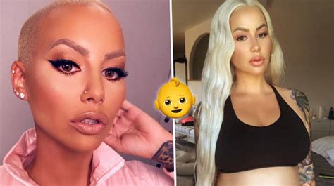 Amber Rose Shares Provocative Pregnancy Bikini Photo Of Herself In New