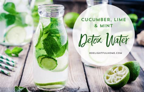 Cucumber Lime And Mint Water Recipe No Fuss Natural