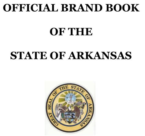 Official Brand Book Of The State Of Arkansas