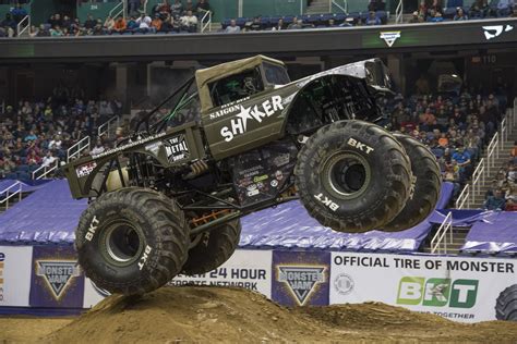 Monster Jam Trucks Fly High At The Bjcc Legacy Arena This Weekend