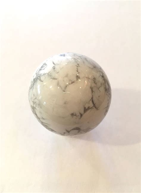 WHITE HOWLITE Sphere// Howlite Sphere// Crystal Sphere// Healing Gemstone// Crystal Ball// Home ...