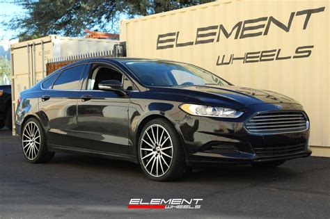 20 Inch Kraze Kr191 Stunna Gloss Black Machined Face On A 2013 Ford