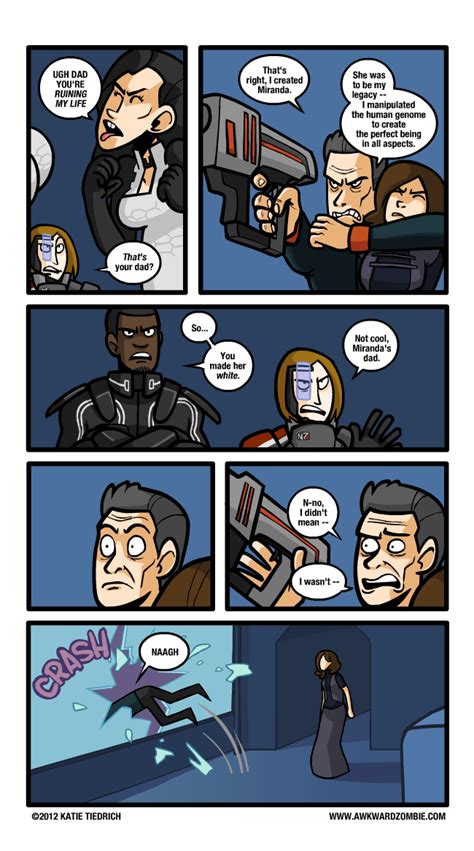 sunday comics some of my best friends are mass effect funny awkward zombie mass effect