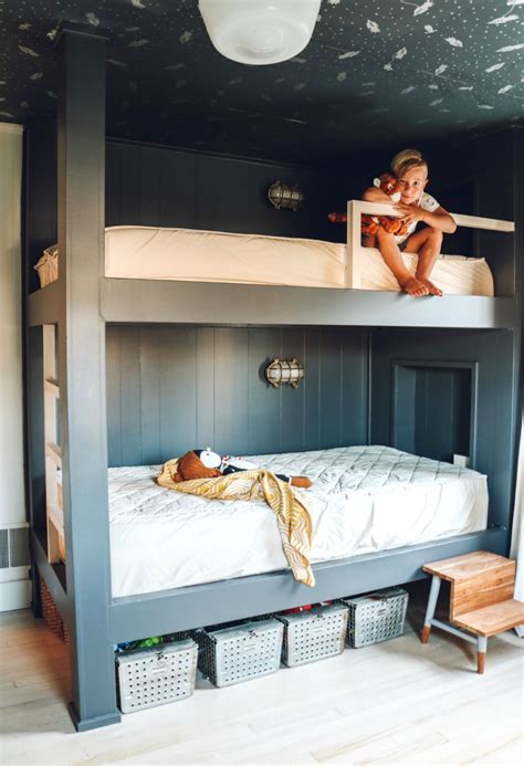 Built In Bunkbed Diy For 500 Nesting With Grace