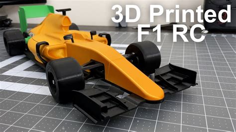 3d Printed F1 Rc Car Youtube