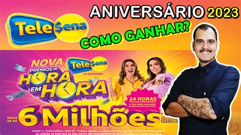 NOVA Tele Sena De ANIVERSARIO 2023 Como Ganhar YouTube