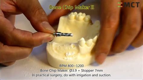 Bcm2 01 Components Of Bone Chip Maker Kit By Mctbio Youtube