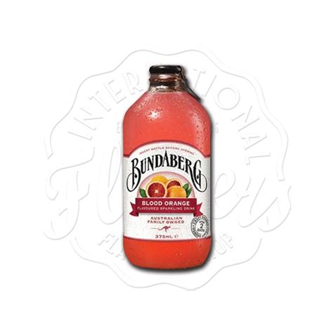 Bundaberg Blood Orange Sparkling Drink 375ml Flavers International