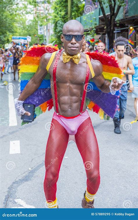 Desfile De Orgullo Gay De Nueva York Imagen Editorial Imagen De York Bisexual 57889295