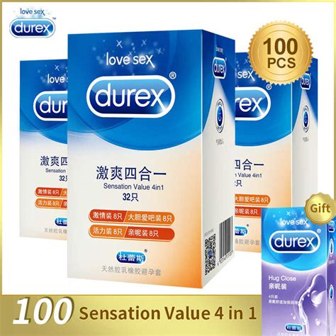 Durex Condoms Tighter Together 49mm Sex Adult Products Natural Latex