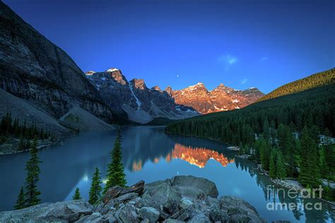 Moraine Lake Sunrise Photograph By Gilbert Vancell Pixels