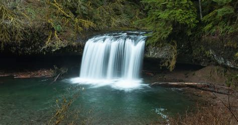 Short Hike To Upper Butte Creek Falls Scotts Mills Oregon