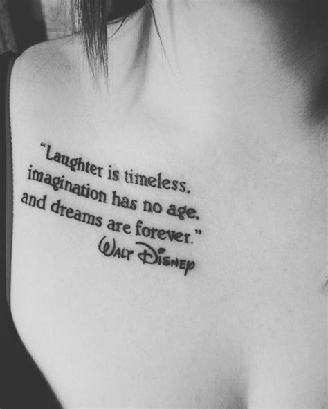 The 25 Best Disney Tattoos Quotes Ideas On Pinterest Disney Tattoos