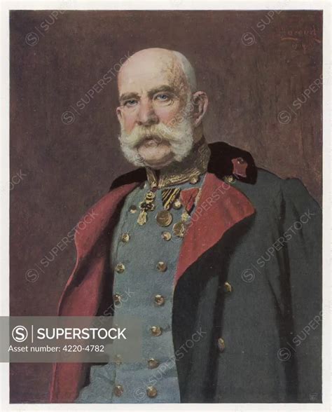 Franz Joseph Austrian Emperor In Old Age Superstock