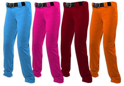 Solid Colored Softball Pant Options Primetime Sports Apparel
