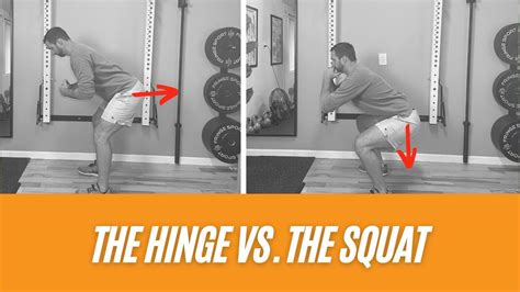 The Difference Between The Hinge And The Squat Youtube