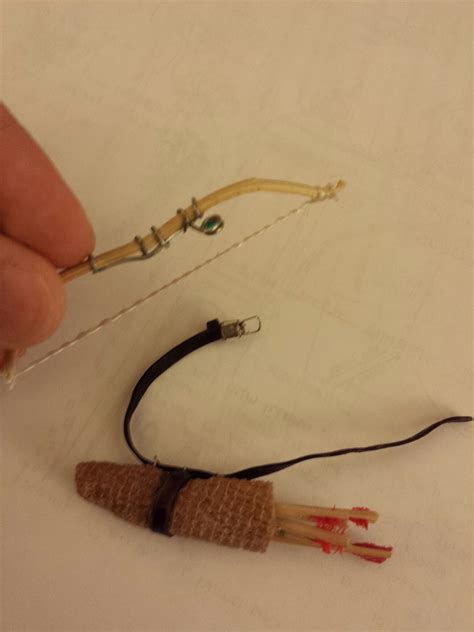In this topic is described how to make a to make a mini crossbow, start by gluing 2 marker pens side by side. DIY Miniature Bow and Arrows : 5 Steps - Instructables