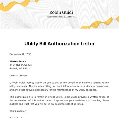 Free Authorization Letter Templates And Examples Edit Online And Download